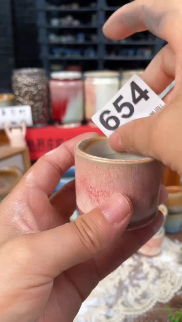 瓷片654知木小芳花盆