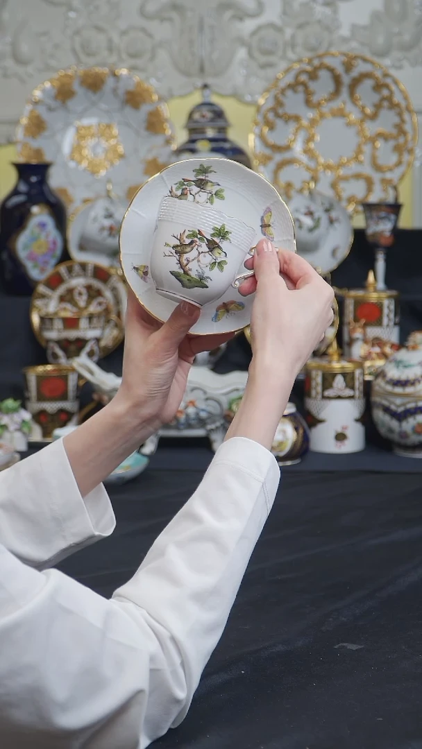 骨瓷婷婷中古器物如图所示124