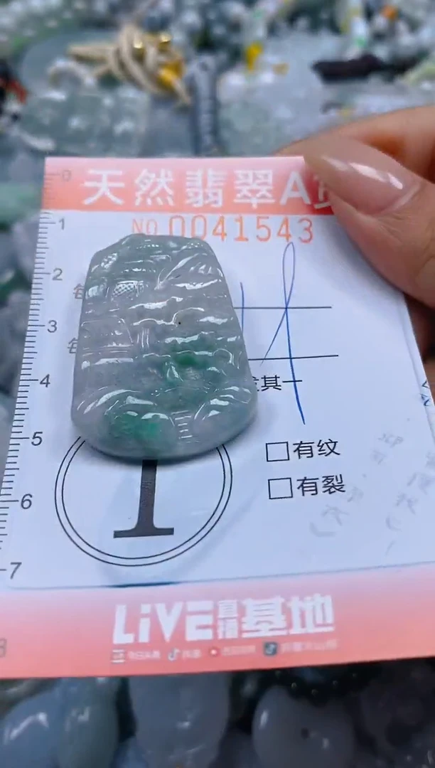 翡翠未镶嵌颈饰闪购0041543