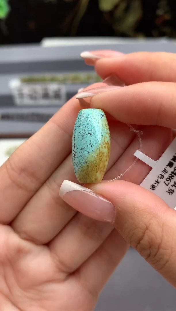 未镶嵌绿松石单珠顺.F43