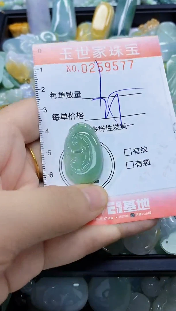 翡翠未镶嵌颈饰闪购0259577