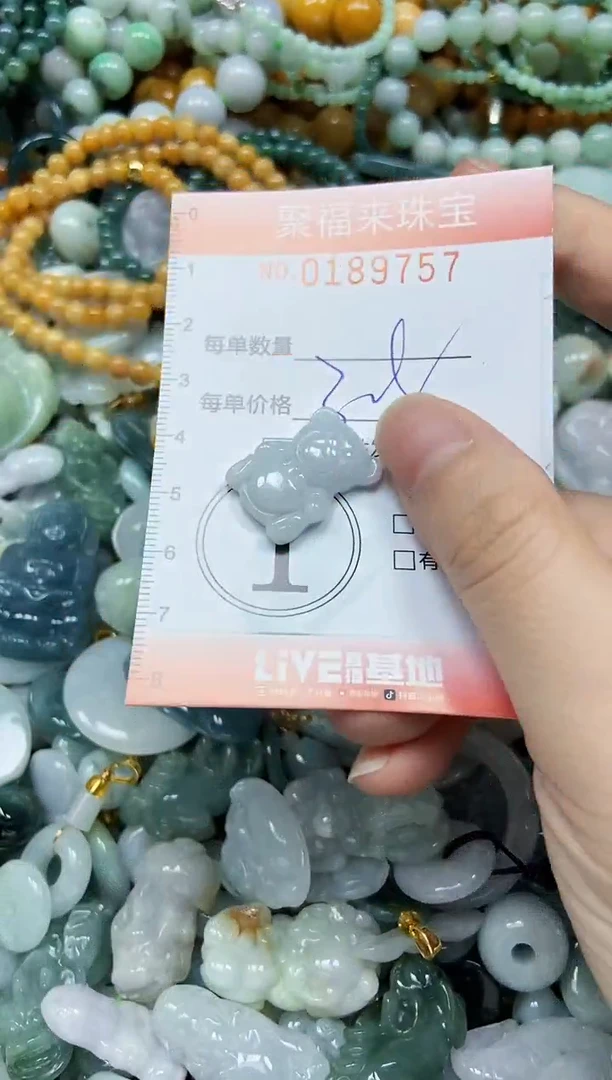 翡翠未镶嵌颈饰闪购0189757