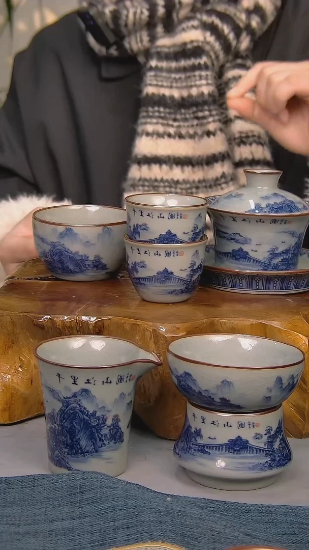 【闪购商品】简装家用款6件套 陶瓷家用茶具系列