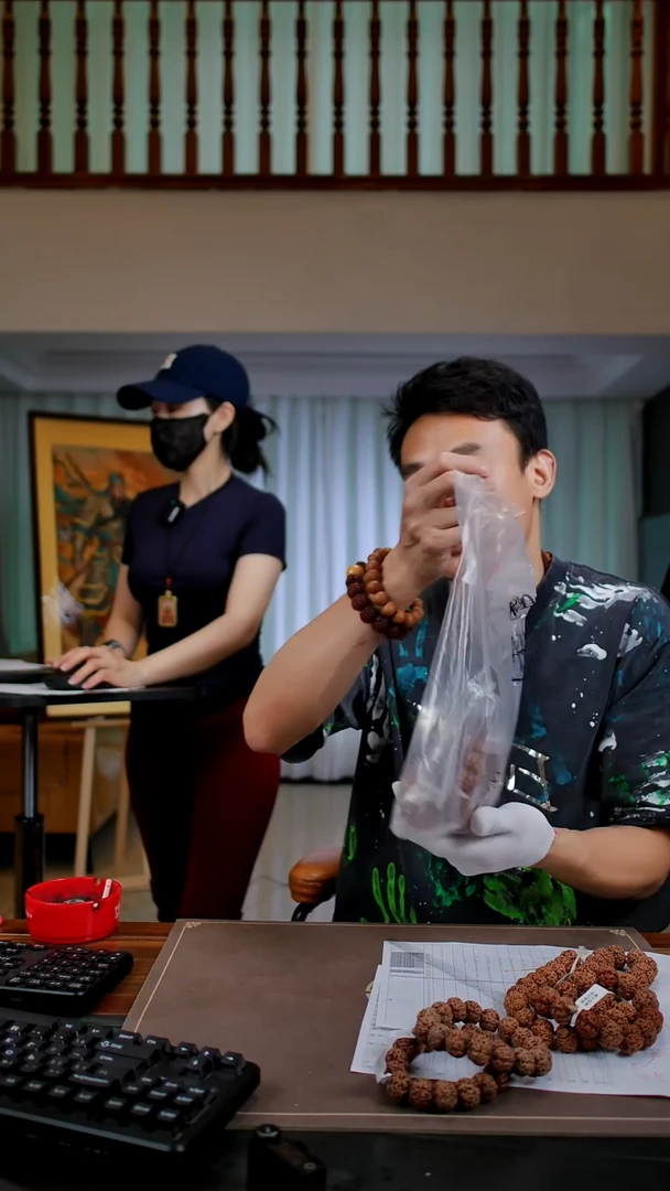 手串金刚菩提原生态超头虎头蜂【4瓣】19-21尺