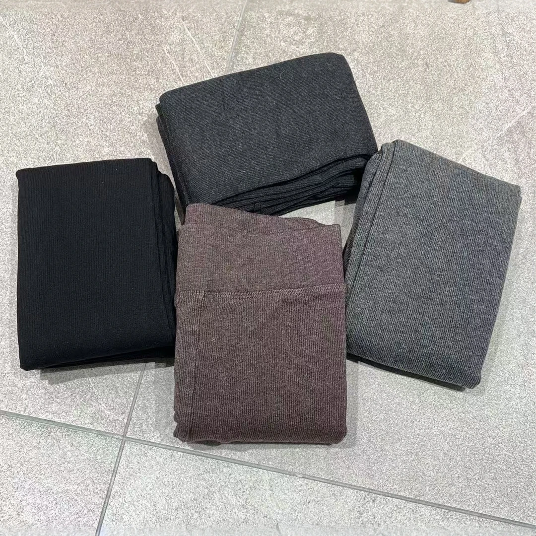 加绒加厚螺纹连裤袜