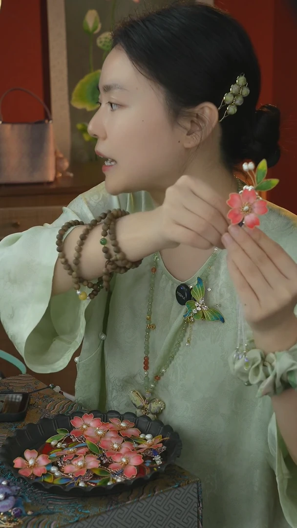 刺绣纯手工非遗国风饰品