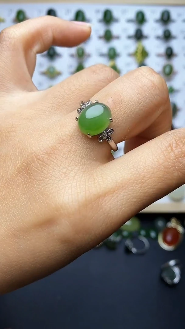 【闪购商品】和田玉戒指未镶嵌1