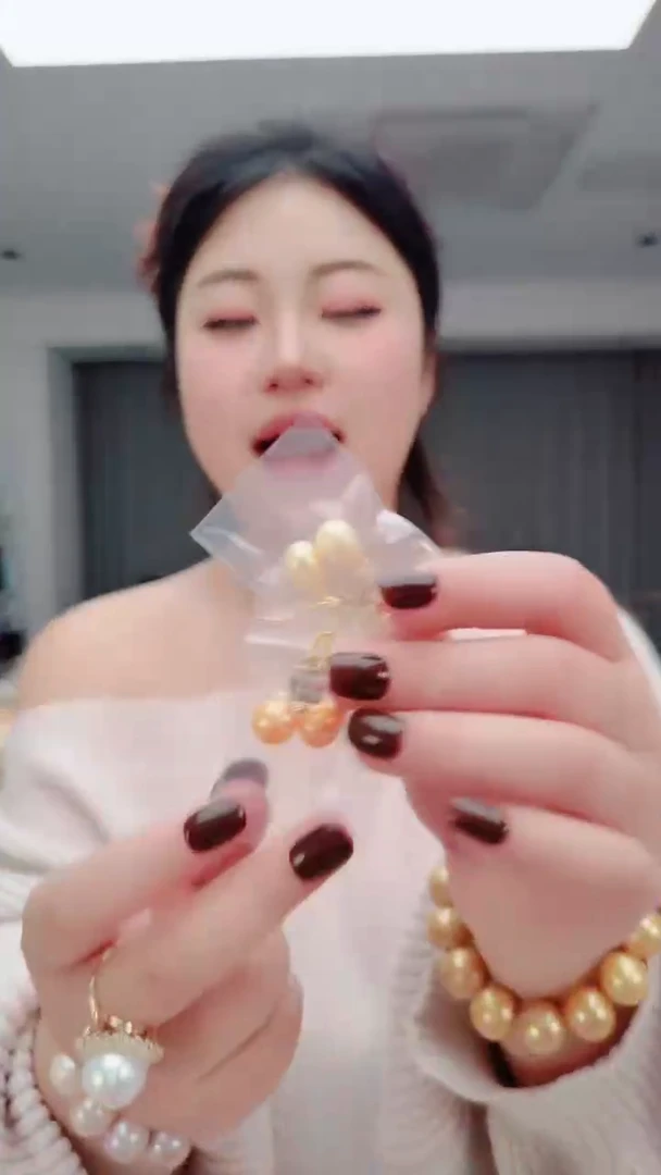 颈饰未镶嵌淡水珍珠2934耳钉