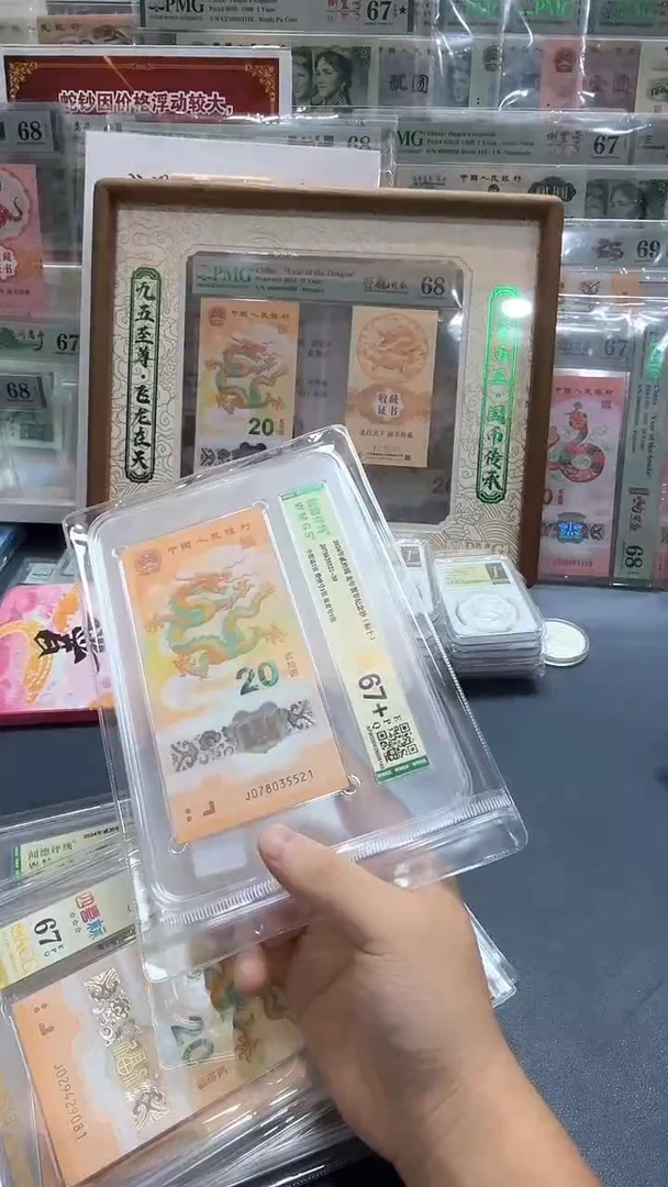 塑料24年龙钞（7）标十-闻德（PP）