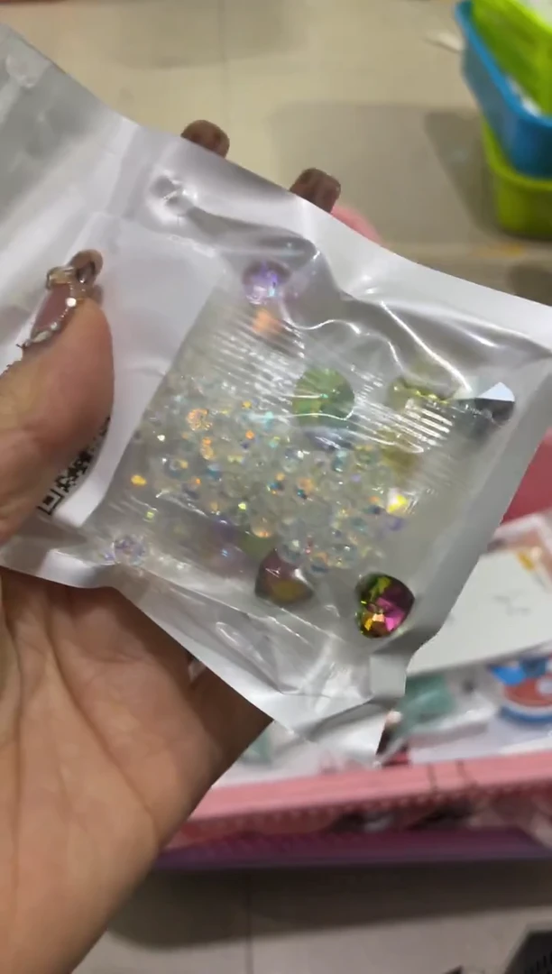 玻璃28009材料包1套戒指