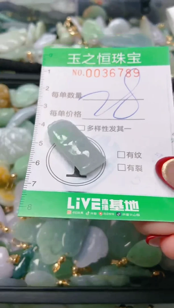 【闪购商品】翡翠颈饰未镶嵌闪购0036789