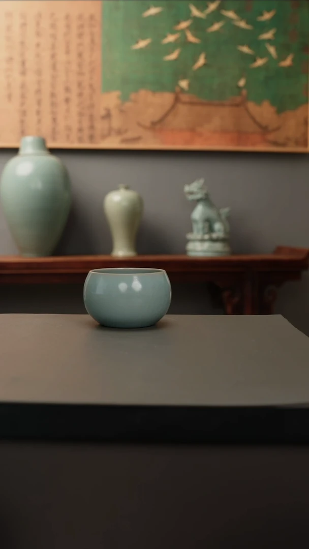 【闪购商品】杯仿古釉原矿 禅定