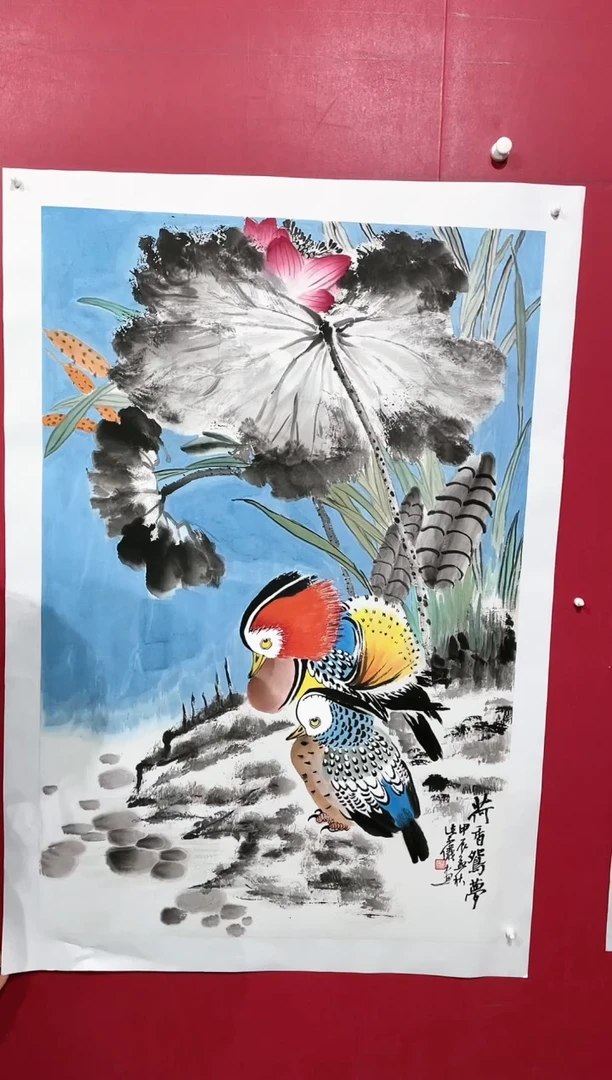 【闪购商品】绘画116林紫仪绘画作品110*70