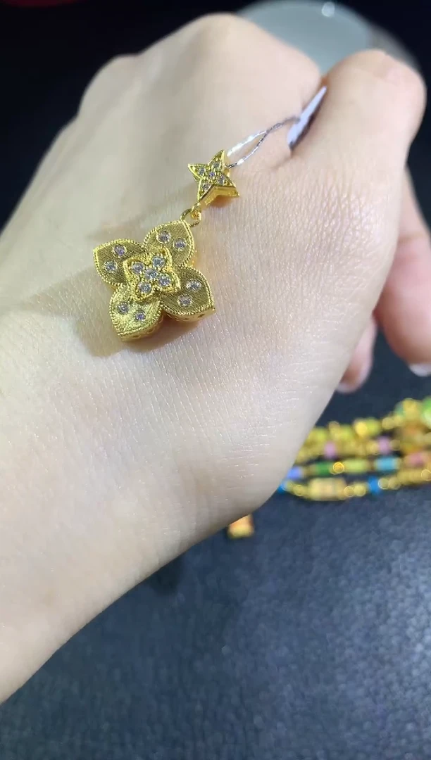 吊坠(不含链)定制足金C6