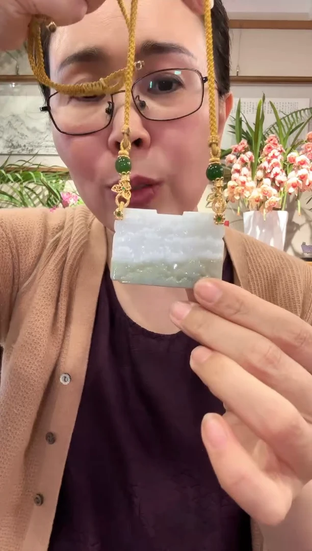 【闪购商品】翡翠颈饰未镶嵌国风