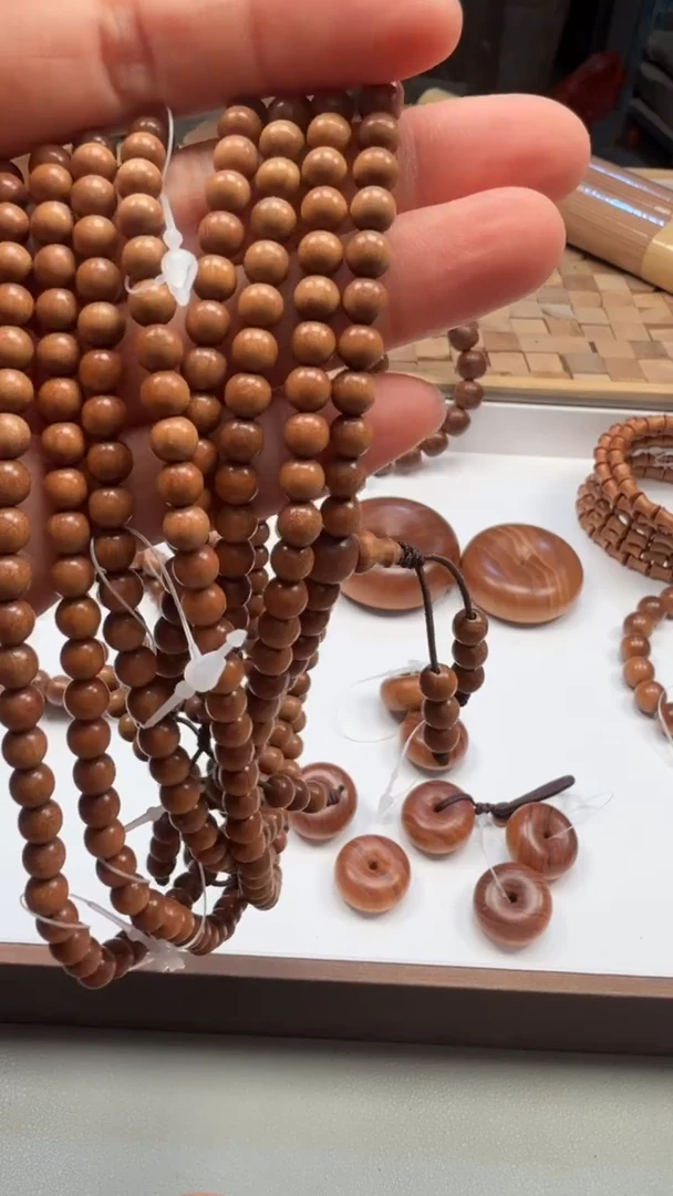 檀香木手串/手链四剖0.5