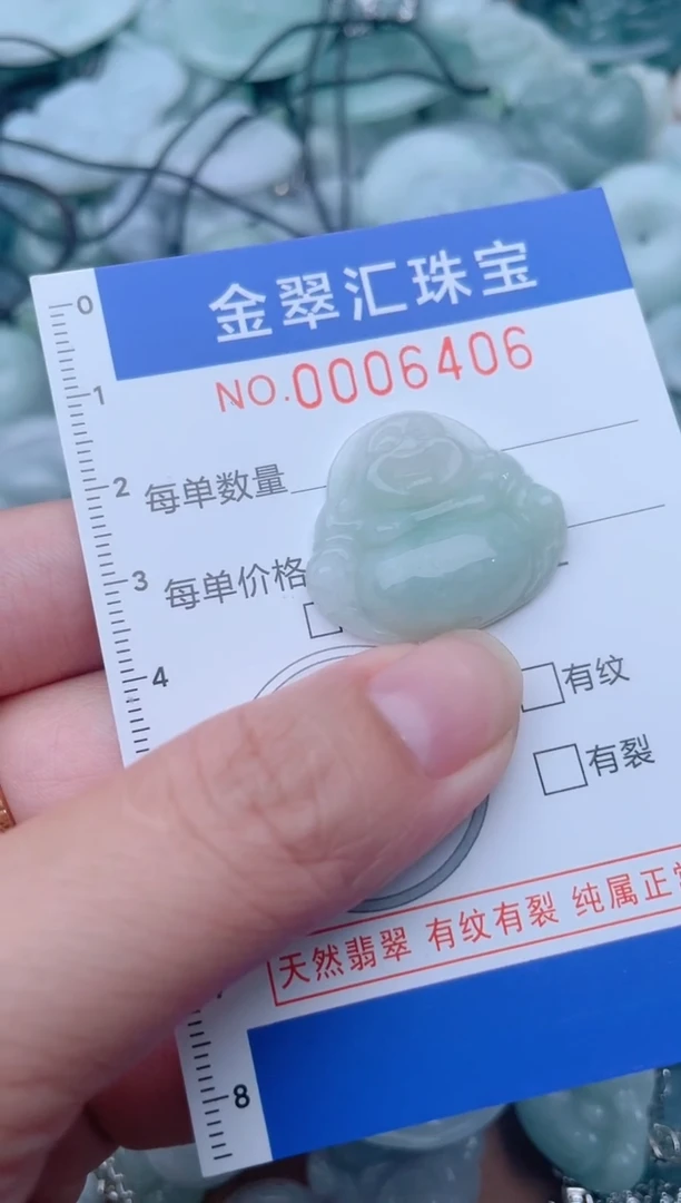 颈饰未镶嵌翡翠6406