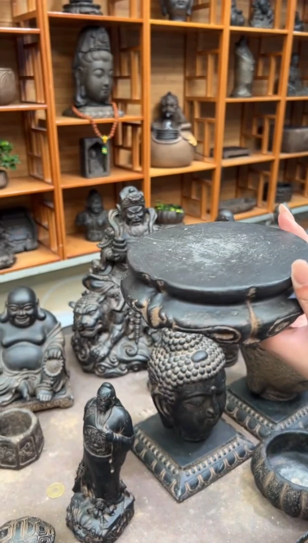 陶土【火山泥】金箍坛底座