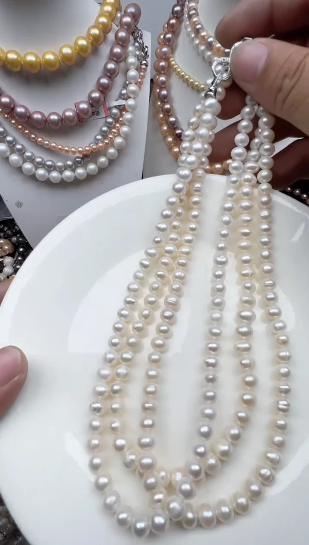 【闪购商品】淡水珍珠颈饰未镶嵌1