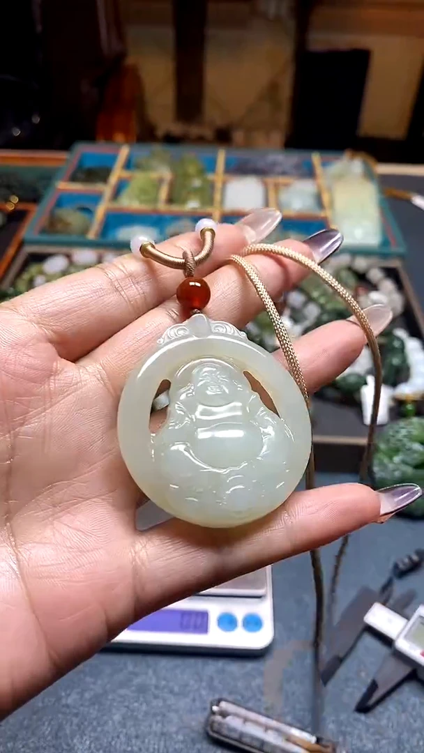 颈饰未镶嵌和田玉多样性拍一发一