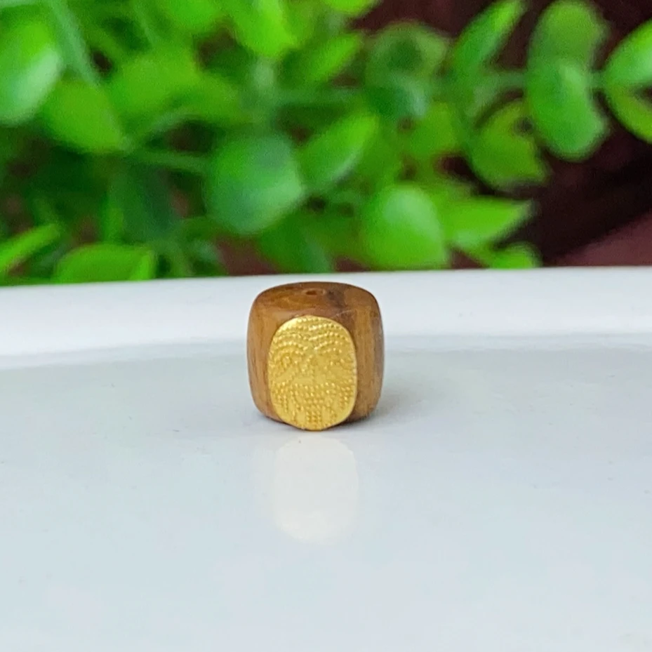 【千奇饰品】B323楠楠桶珠带扎基拉姆贴片通孔8*9mm配件多样性发一