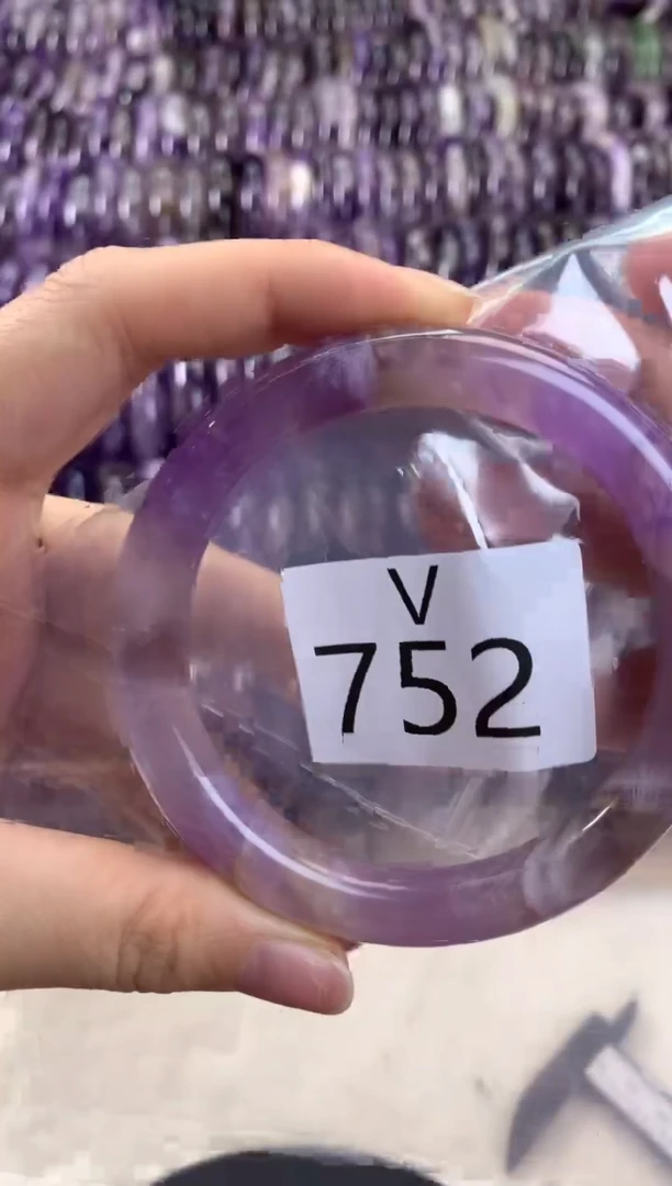 【闪购商品】水晶水晶手镯V未镶嵌752-59