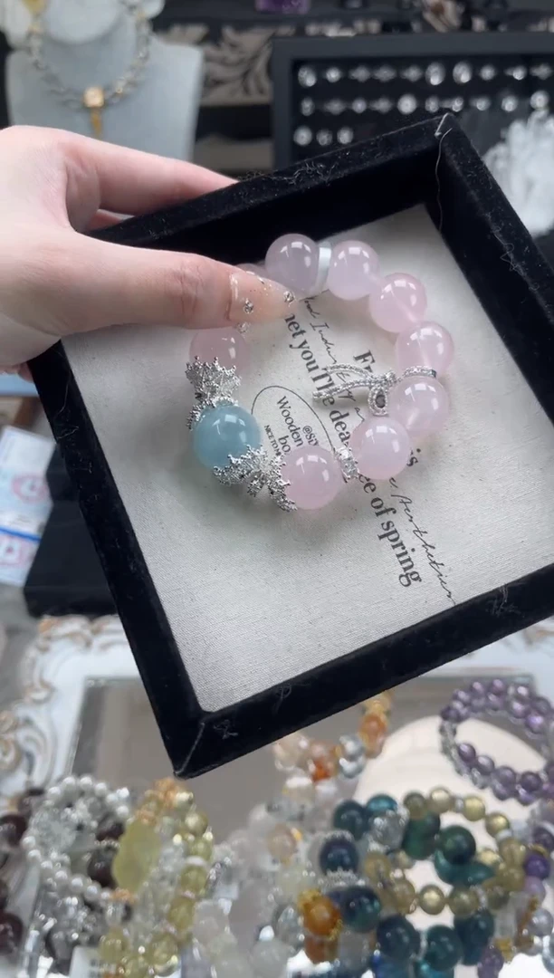【闪购商品】水晶手链未镶嵌天然水晶 多样性发货