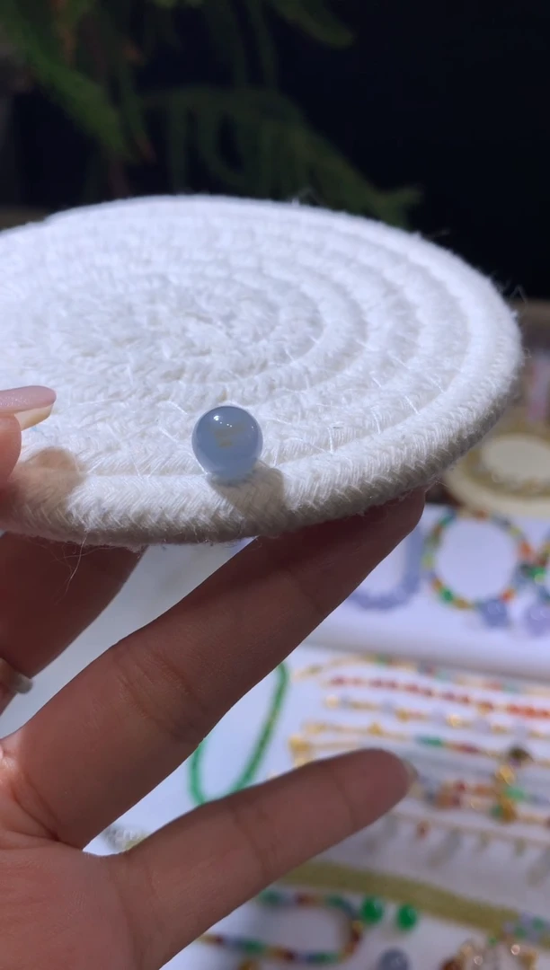 未镶嵌定制翡翠8.6珠子