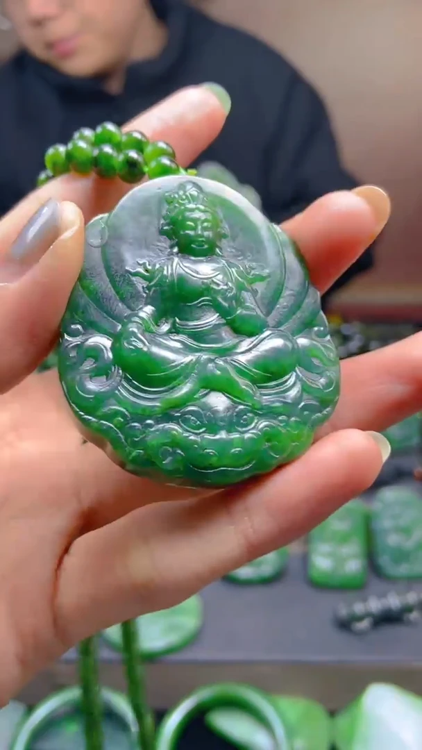 未镶嵌和田玉珠宝半成品1