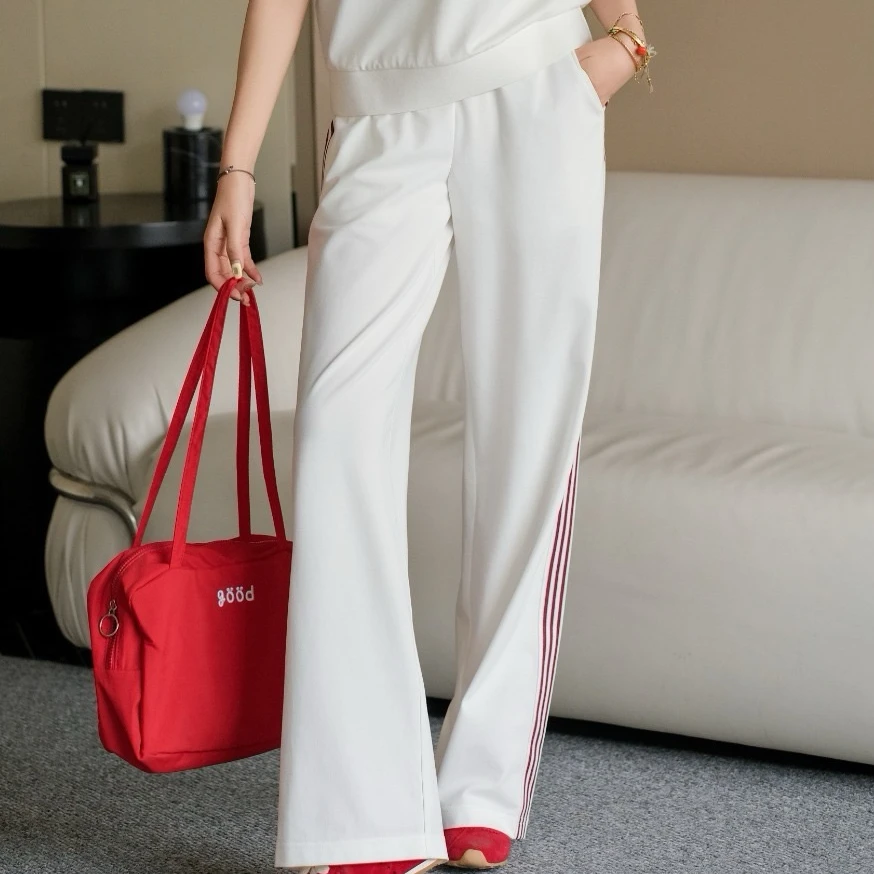 ToyzY25夏新款薄款直筒显瘦时尚休闲运动透气长裤女ZC35220510