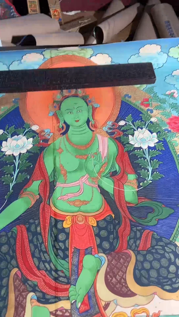 卷轴画东东唐卡tk160