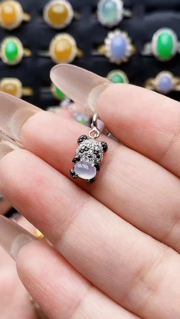 银S925镶嵌戒指翡翠?****️0221