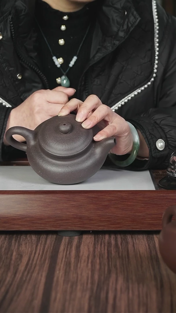 【闪购商品】紫砂茶壶thr 天青 仿古