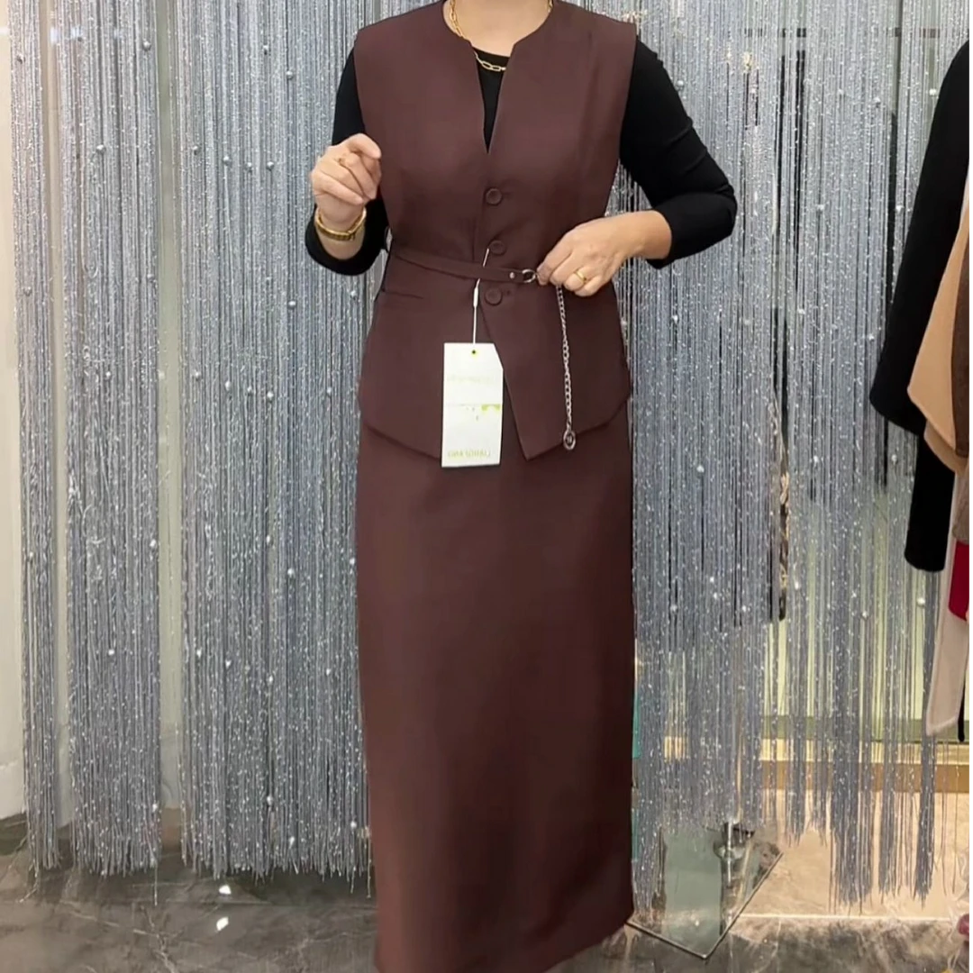 44新款爆款春季三件套连衣裙