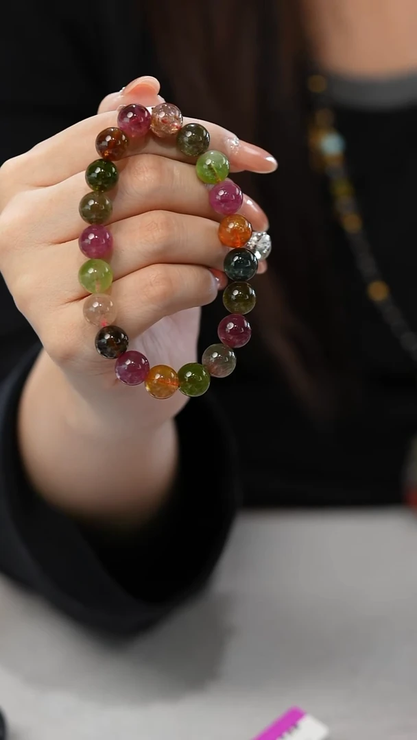 颈饰未镶嵌碧玺碧玺手串10mm