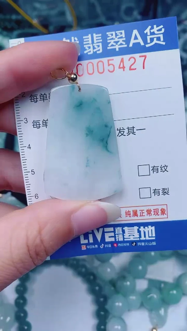 颈饰未镶嵌翡翠00005427