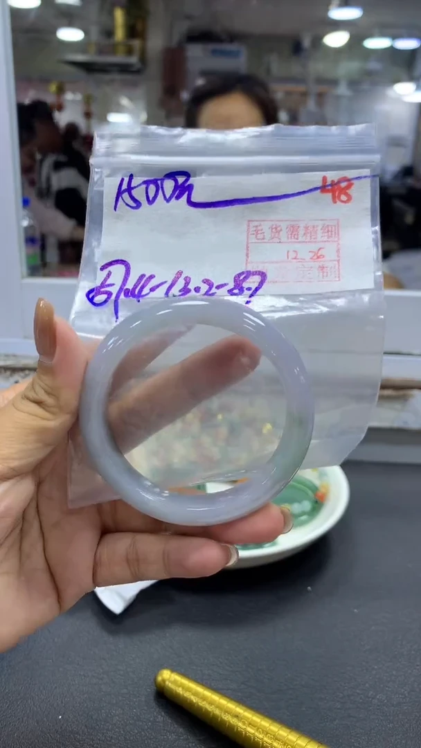 未镶嵌定制翡翠毛货需精细抛光+拍一发一+48