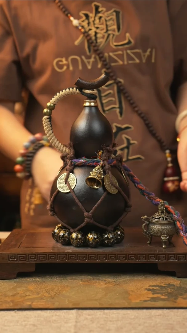 286大漆一物一拍记葫堂出品【不带手串】