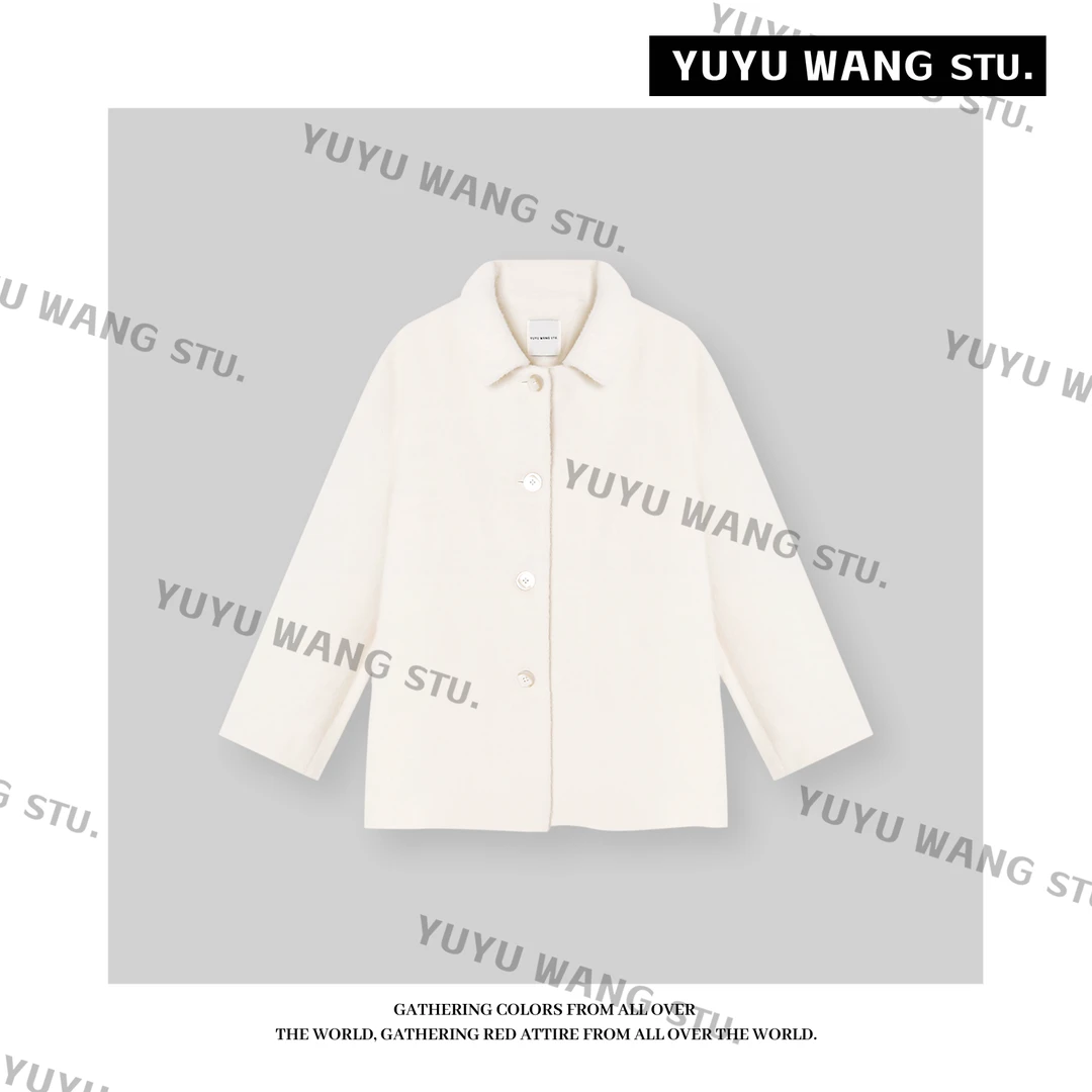 YUYU WANG【容霜白】呢料外套RB2SDRF2223
