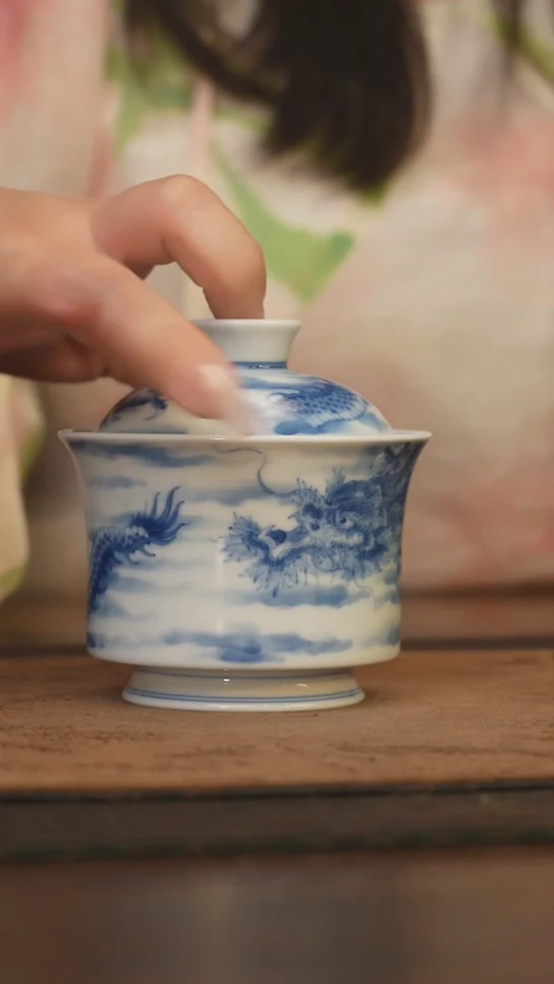 瓷片柴窑青花破价福利