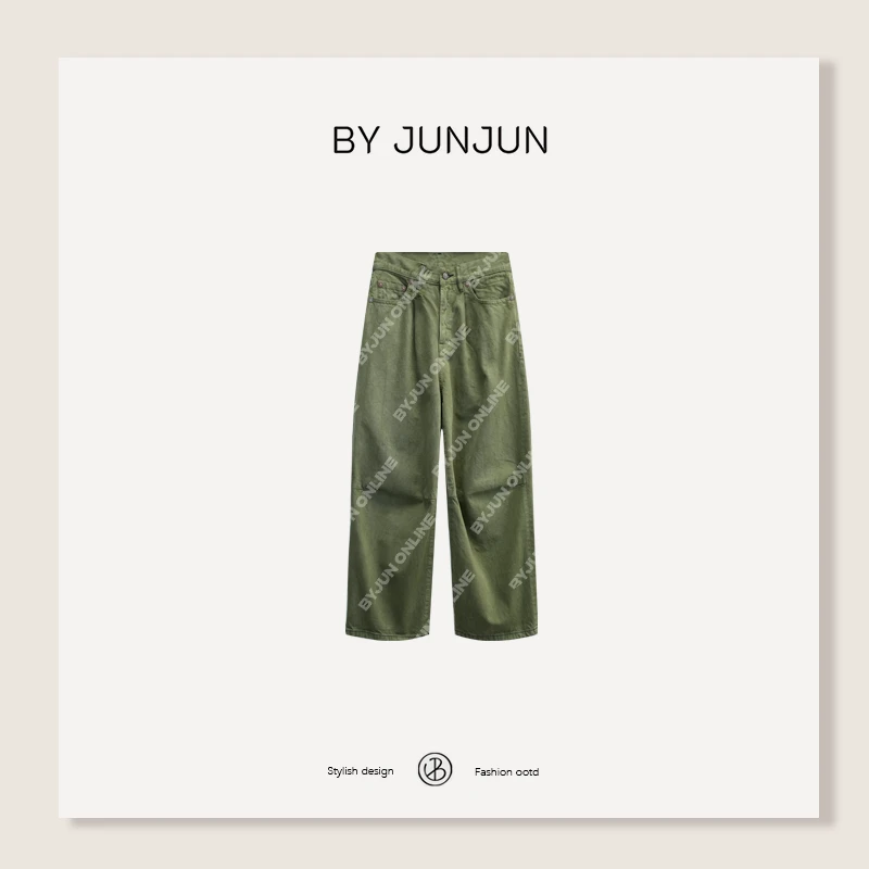 Byjunjun【山系】 意大利环保染料结合进口面料高品山系裤C25K7237