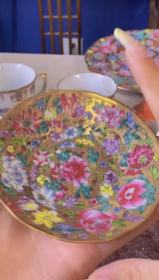 瓷片景德镇窑老厂瓷摆件