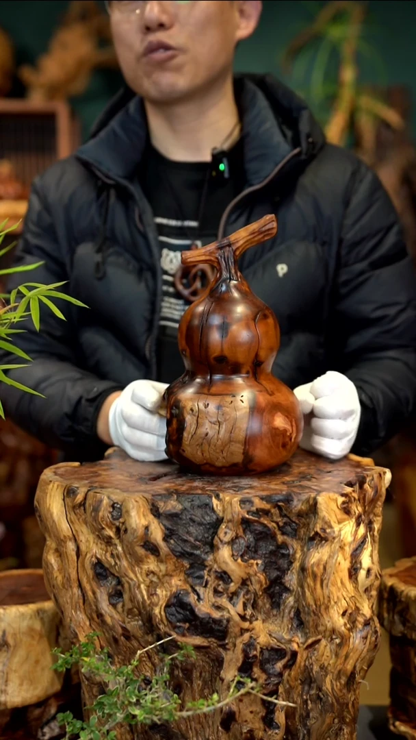 木雷击枣木葫芦