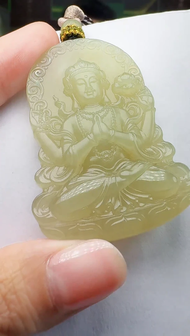 定制和田玉玉见匠心甄选天然和田玉（拍一发一）