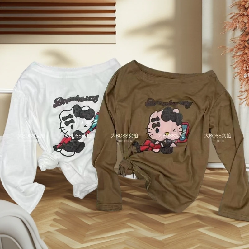 夏季新款时尚印花清凉卡通图案防晒上衣百搭时尚潮流豹纹短裤套装