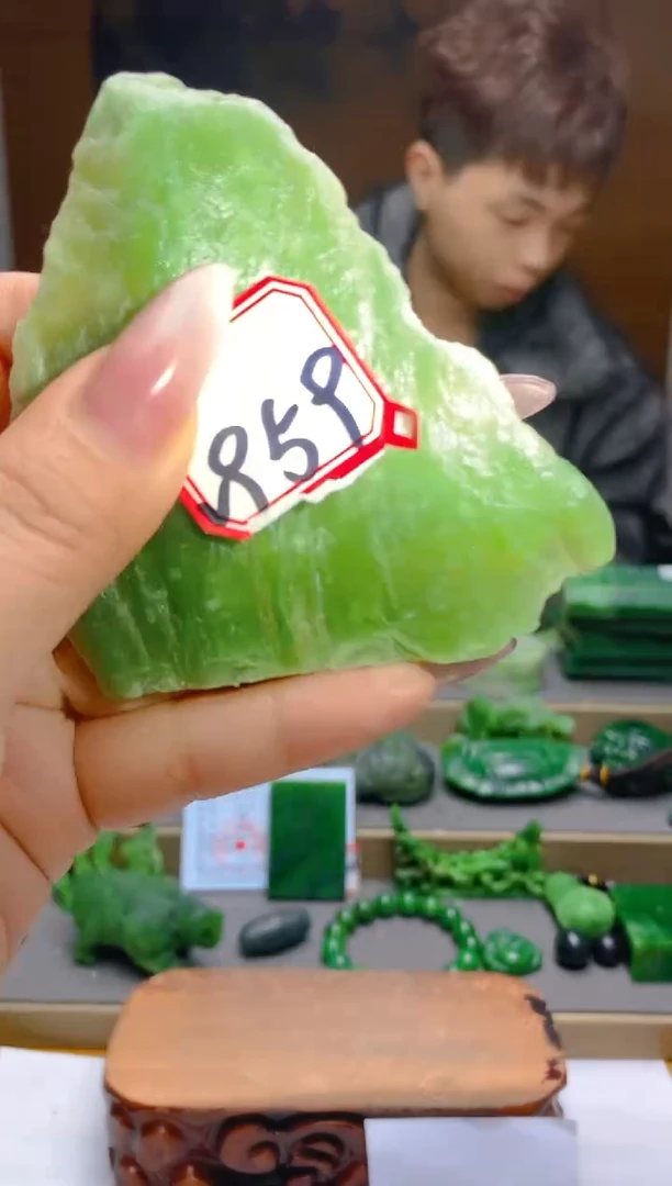 【闪购商品】和田玉（碧玉）珠宝半成品未镶嵌1