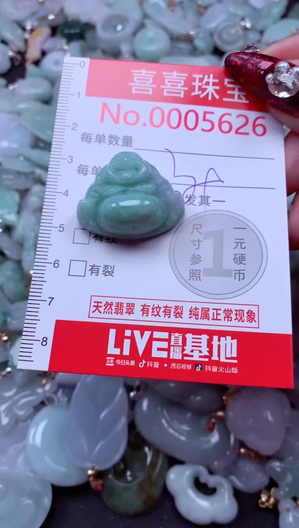 颈饰未镶嵌翡翠5626