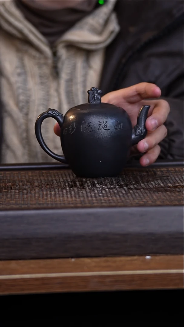 茶壶紫砂宜兴手工原矿紫砂壶001