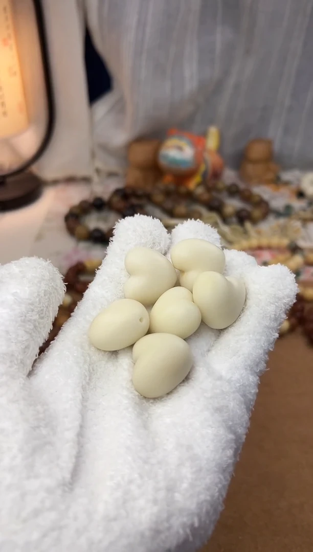 菩提根/象牙果手串爱心一颗牙果2217