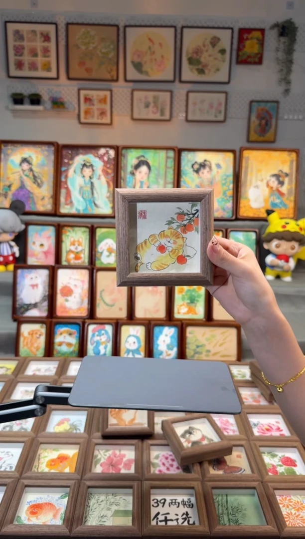 国画大橘大利 手绘国画11